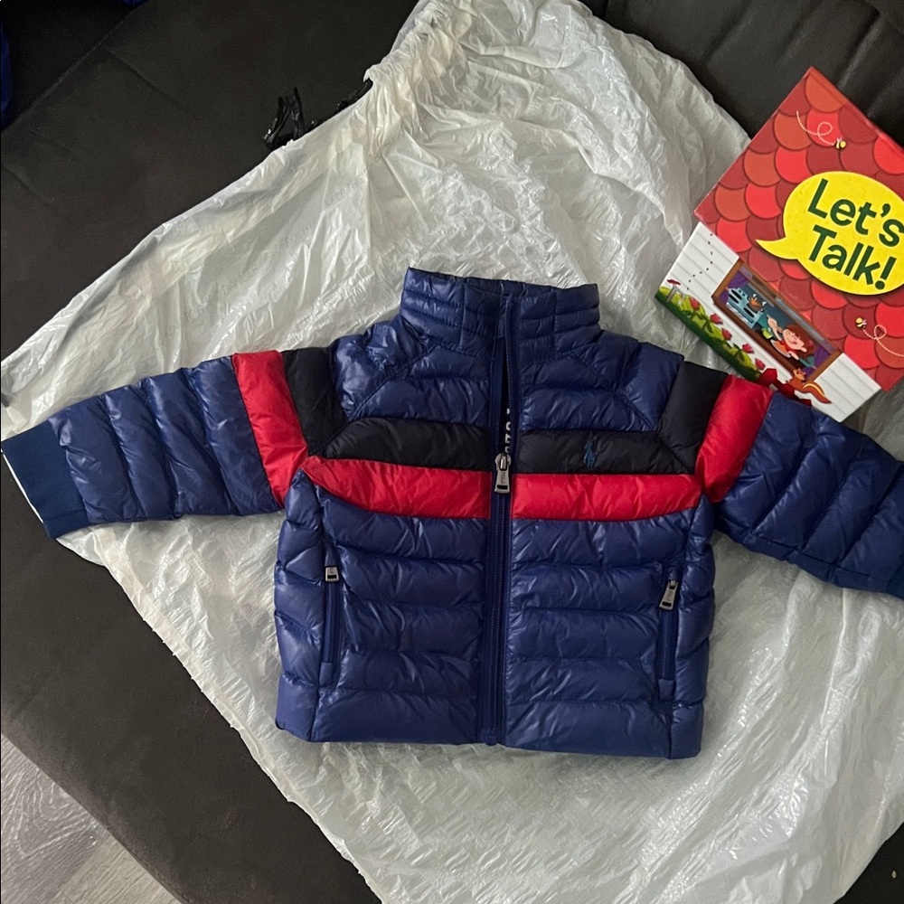 Polo by Ralph Lauren Kids Blue and Red Jacket